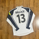 Camisola Retrô Manga Comprida Alemanha 2000 Home -BALLACK