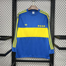Camisola Retrô Manga Comprida Boca Juniors 1981-82 Home