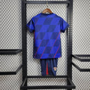 Conjunto Infantil Seleção Croácia 2024/25 - Away