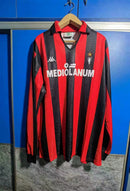 Camisola Retrô Manga Comprida Ac Milan 1988-89 - Home