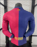 Camisola Manga Comprida FC Barcelona 2025-26 Edição Travis Scott Versão Jogador