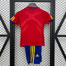 Conjunto infantil Retrô Espanha 2010 Home