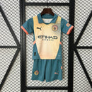 Conjunto Infantil Manchester City 2024/25 -  Fourth