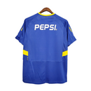 Camisola Boca Juniors Retrô 03/04 Azul e Amarela