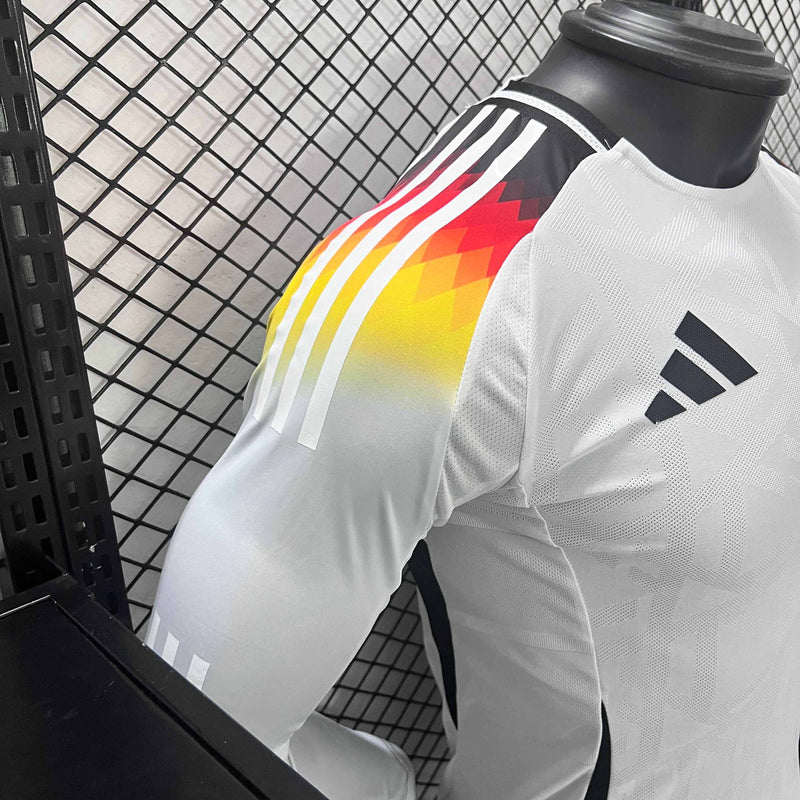 Camisola Manga Comprida Alemanha 2024 Principal Versão Jogador