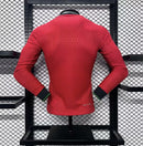 Camisola Manga Comprida Portugal 2024 Home Versão Jogador