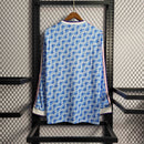 Camisola Retrô Manga Comprida Manchester United 1991-92 Away