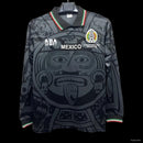 Camisola Retrô Manga Comprida México 1998 Away