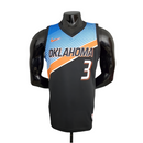 Regata NBA Oklahoma City Thunder Masculina - Preta
