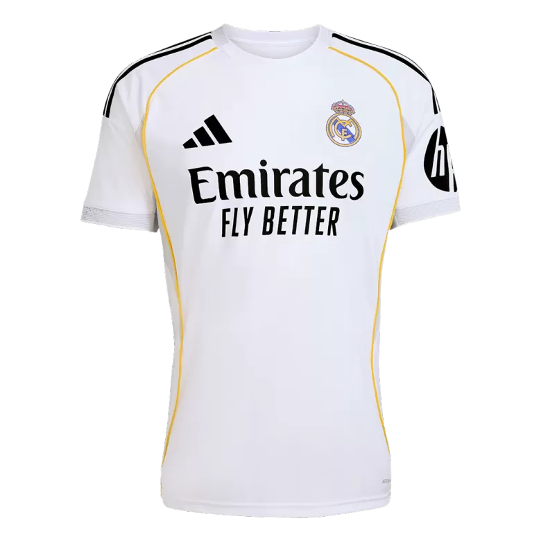 Camisola Real Madrid CF 2025-26 Principal Versão Adepto (Entrega Imediata)