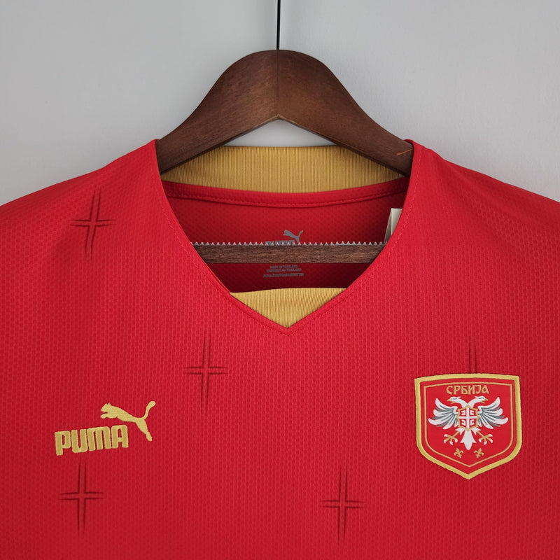 Camisola Seleção Servia 2022/22 Home