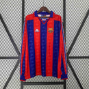 Camisola Retrô Manga Comprida FC Barcelona 1996-97 - Home
