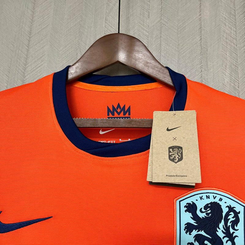 Camisola Seleção Holanda 2024/25 Home