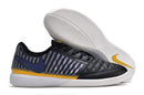 Chuteira Futsal Nike Lunar Gato IC - Preta, Azul e Dourada