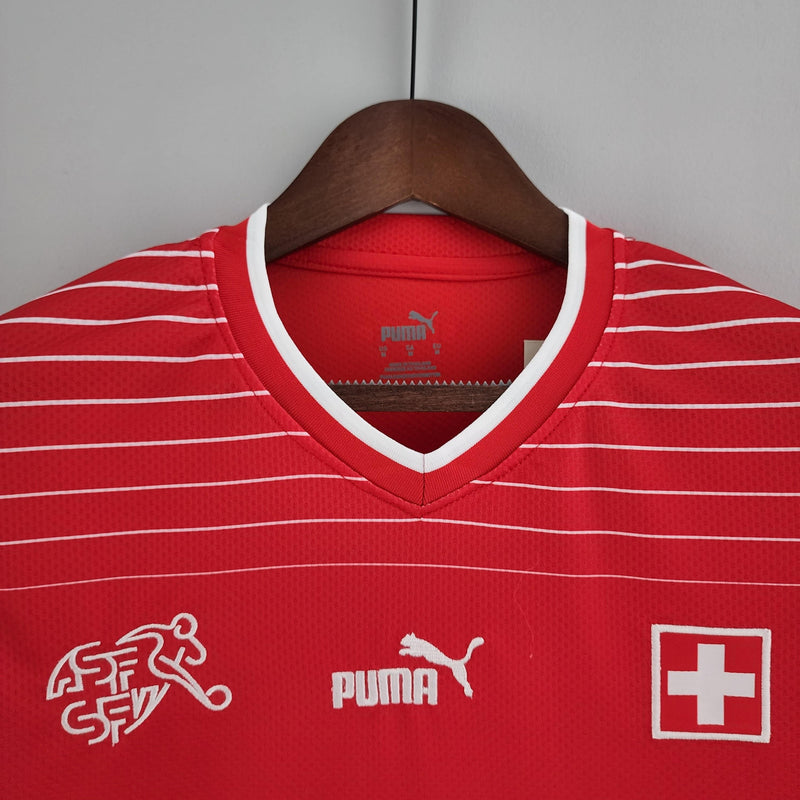 Camisola Seleção Suíça 2022/22 Home