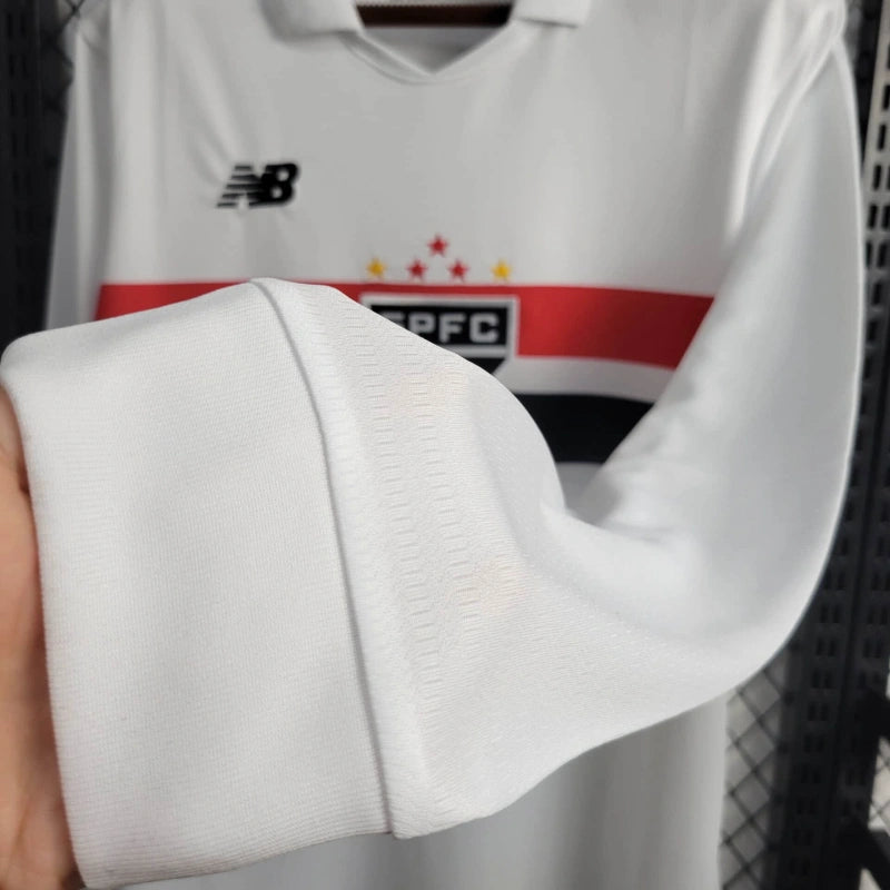 Camisola Manga Comprida São Paulo 2024-25 Principal Versão Adepto