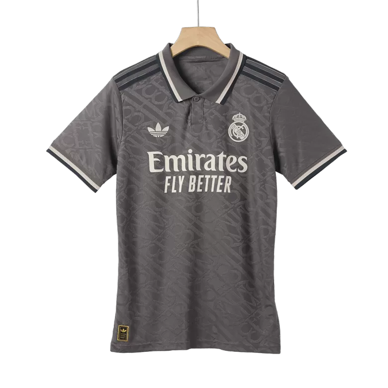Camisola Real Madrid 2024-25 Alternativa Preta Versão Adepto (Entrega Imediata)