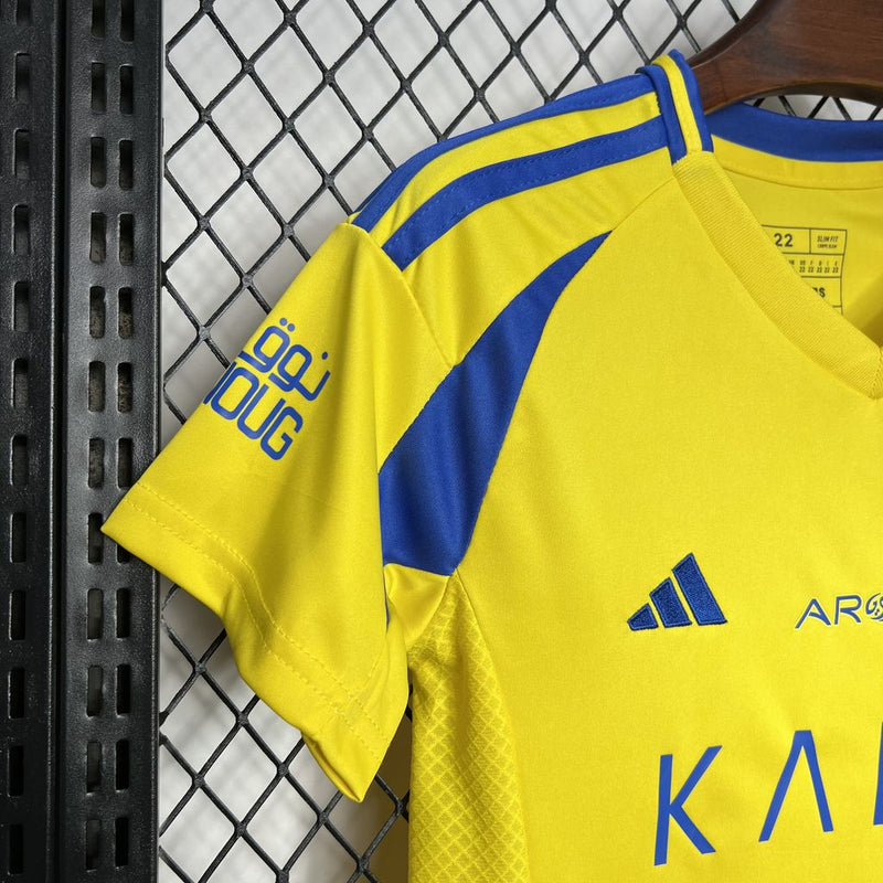 Conjunto Infantil Al-Nassr 2024/25 - Home