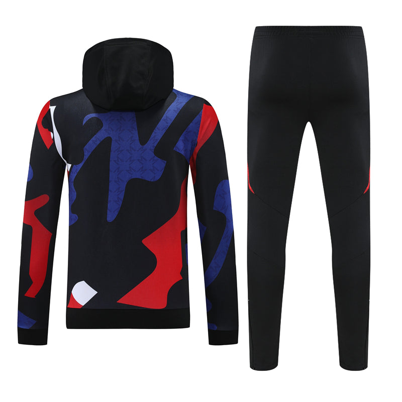 Conjunto de Treino Manchester United 2025-26 - Casaco com Capuz
