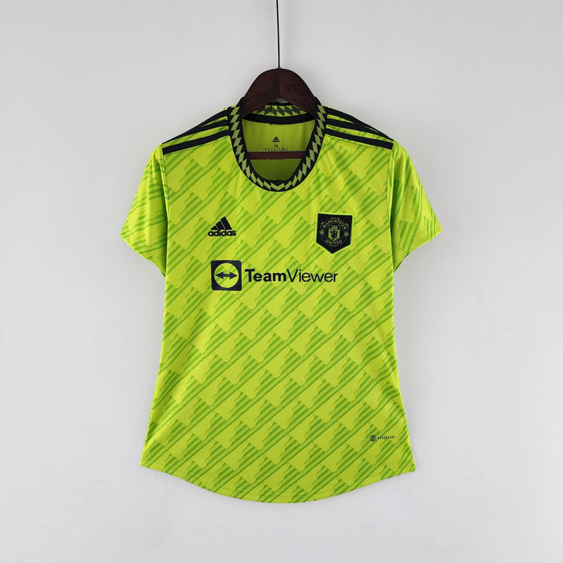 Camisola Feminina Manchester United 2022/23 Terceira