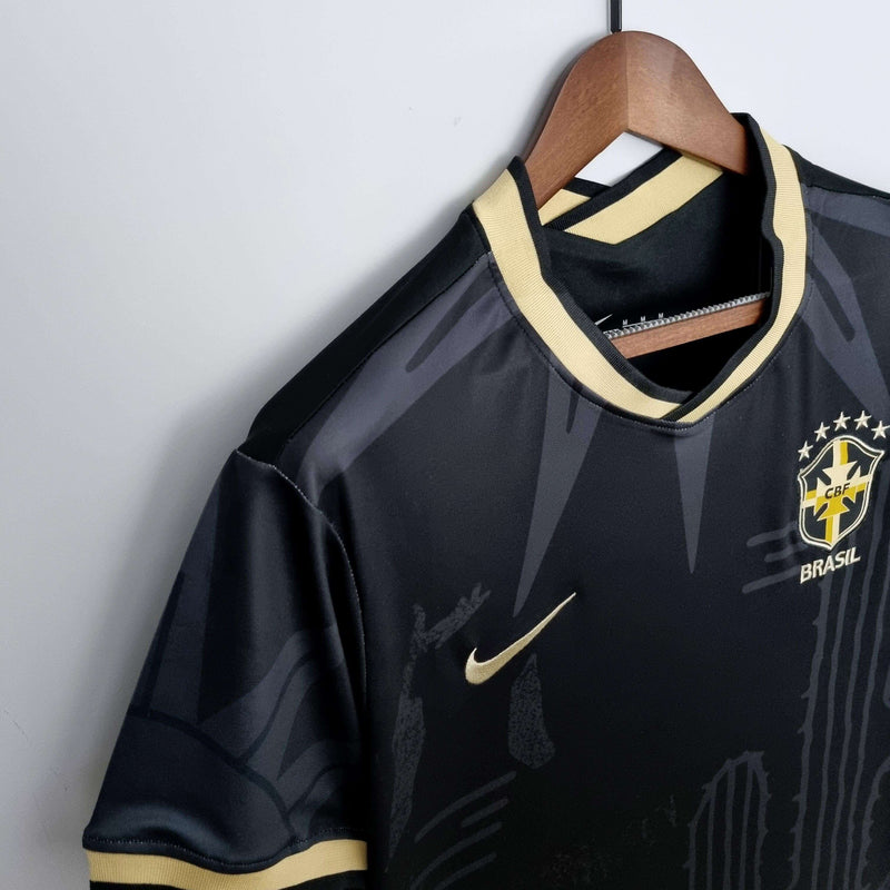 Camisola Seleção Brasil 2022/22 Edição Limitada Preta