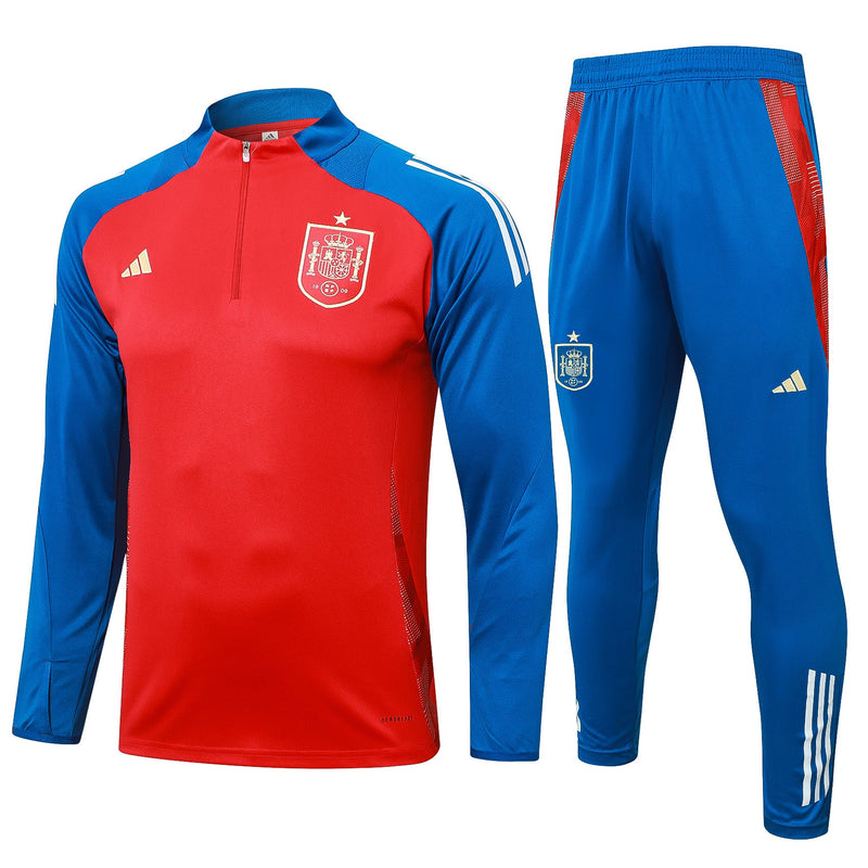 Fato de Treino Espanha 2025 - Camisola com Fecho