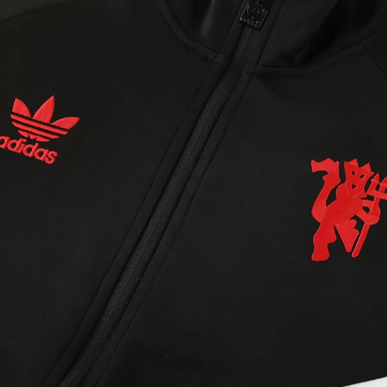 Conjunto de Treino Manchester United 2024-25 - Casaco sem Capuz
