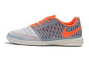 Chuteira Futsal Nike Lunar Gato IC Cinza e Laranja