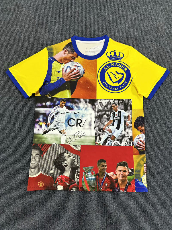 Camisola Al-Nassr 2025-26 Edição Especial CR7 Versão Adepto