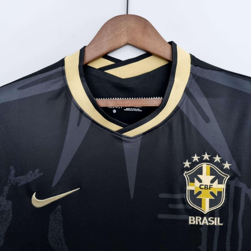 Camisola Seleção Brasil 2022/22 Edição Limitada Preta
