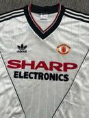 Camisola Retrô Manga Comprida Manchester United 1982-83 Away
