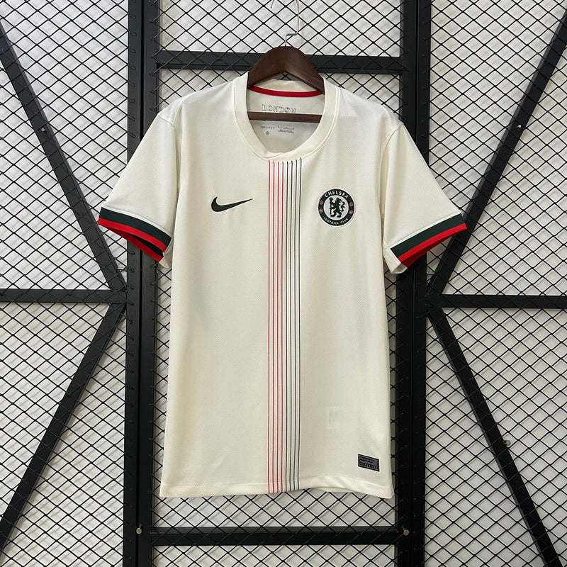 Camisola Chelsea away 2025/26 branca