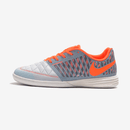 Chuteira Futsal Nike Lunar Gato IC Cinza e Laranja