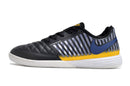 Chuteira Futsal Nike Lunar Gato IC - Preta, Azul e Dourada