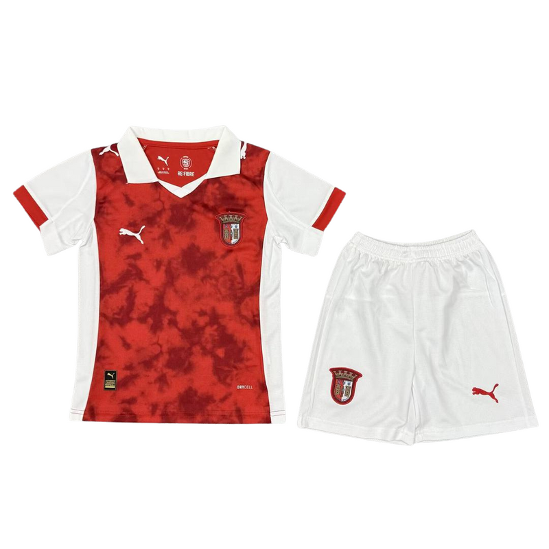 Conjunto Infantil Braga 2025/26 - Home
