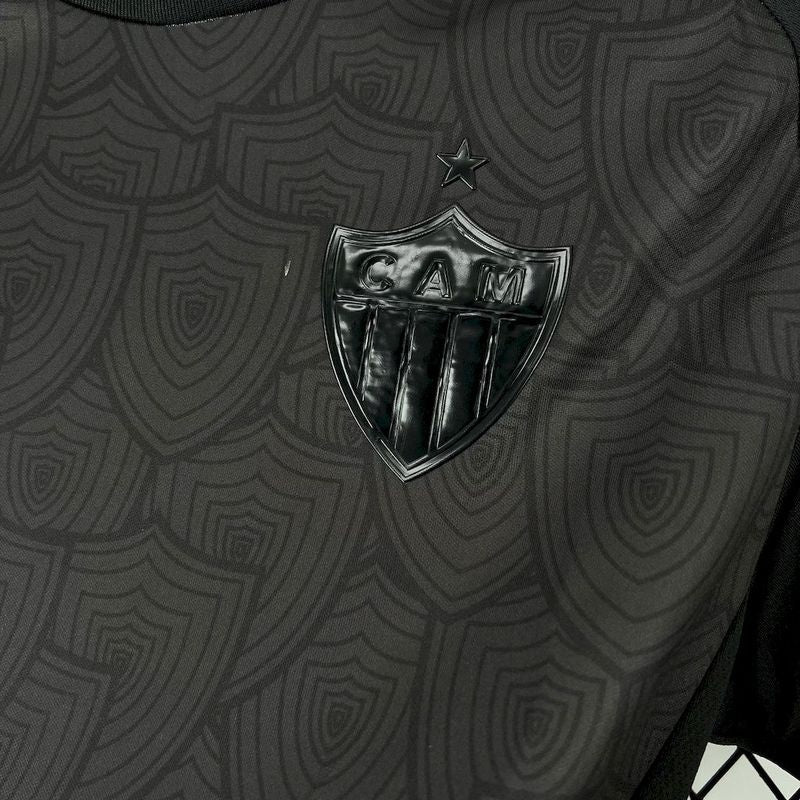 Camisola Atlético Mineiro all black 2025/26 preta