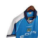 Camisola Manchester City Retrô 1999/2001 Azul