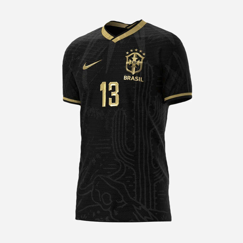 Camisola Seleção Brasil 2022/22 Edição Limitada Preta