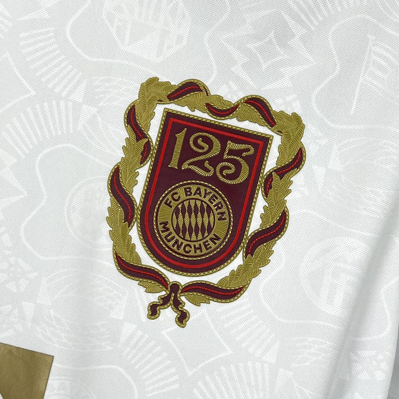 Camisola Bayern De Munique 125 anos 2025/26 branca