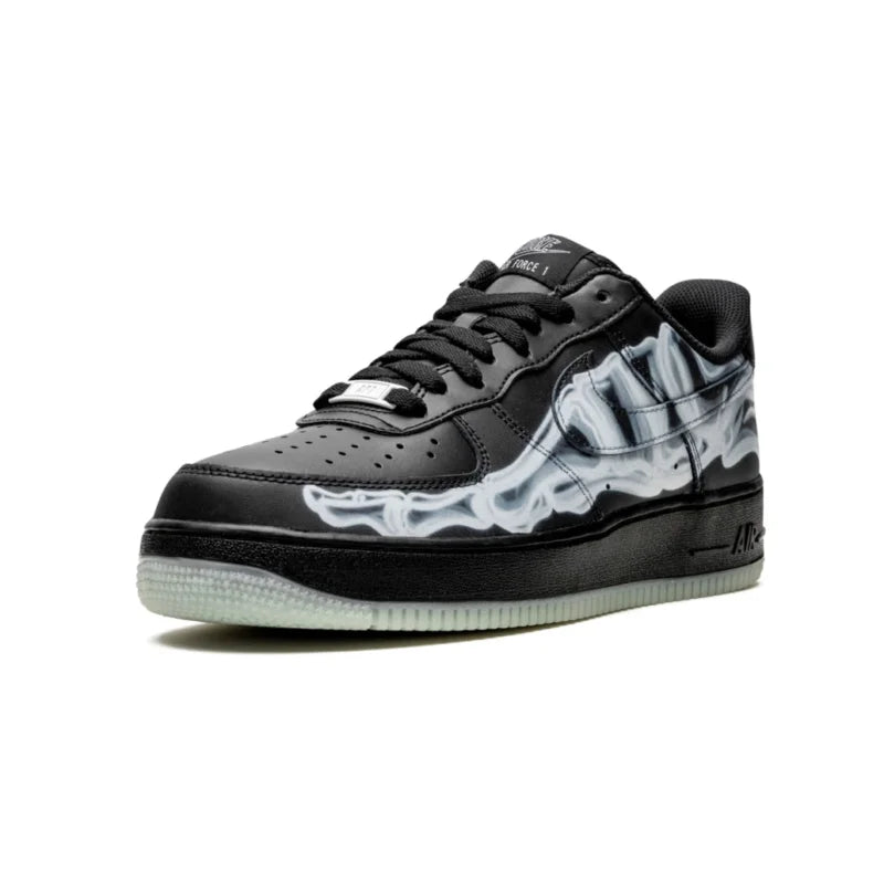 NIKE AIR FORCE 1 SKELETON BLACK