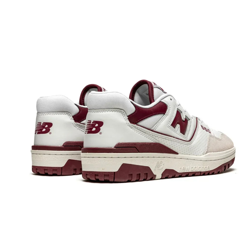 NEW BALANCE 550 WHITE BURGUNDY