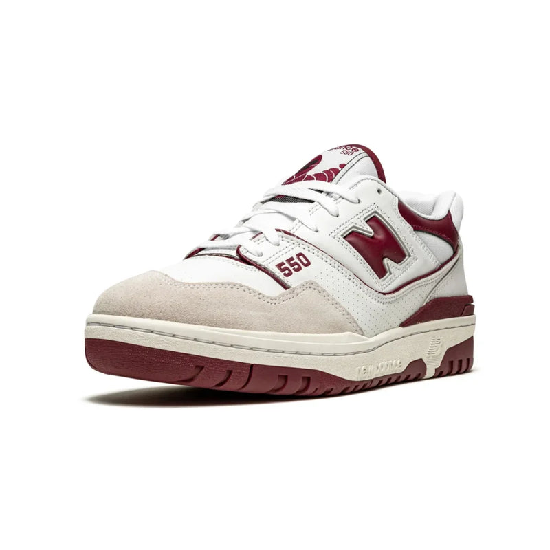 NEW BALANCE 550 WHITE BURGUNDY