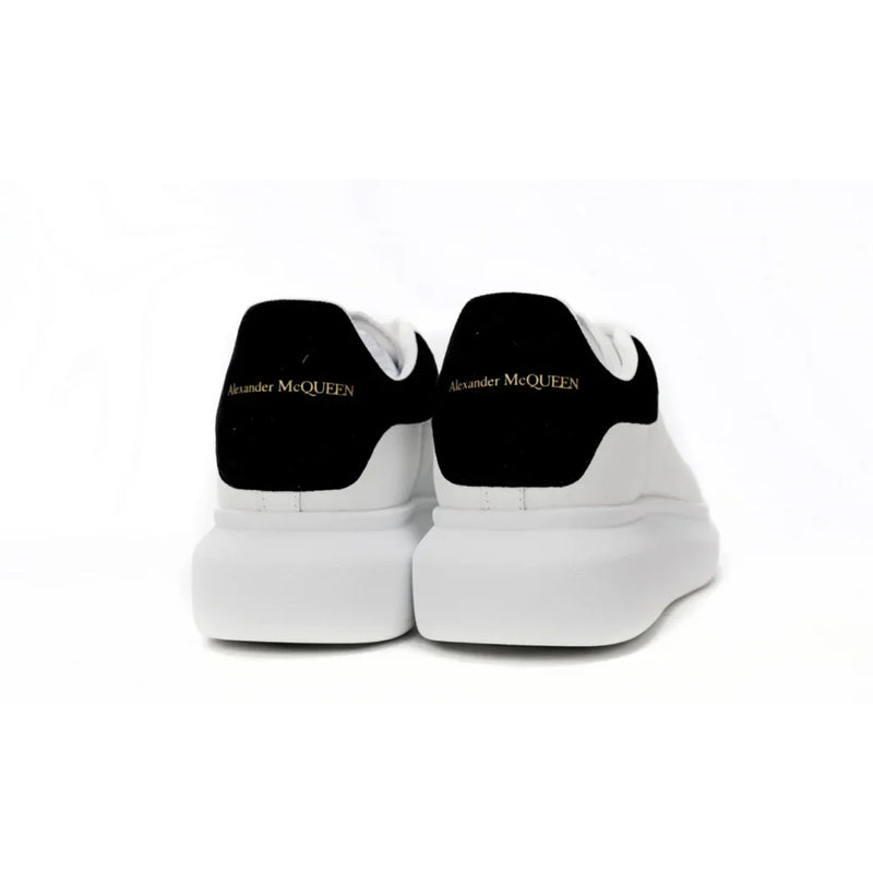 Alexander McQueen White Black Velvet
