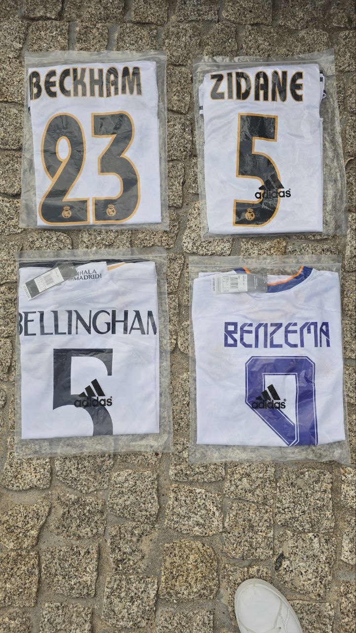 Camisola Retro/ Vintage Real Madrid (Entrega Imediata)