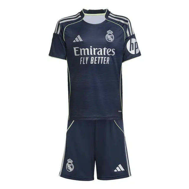 Conjunto Criança Real Madrid Alternativo 25/26