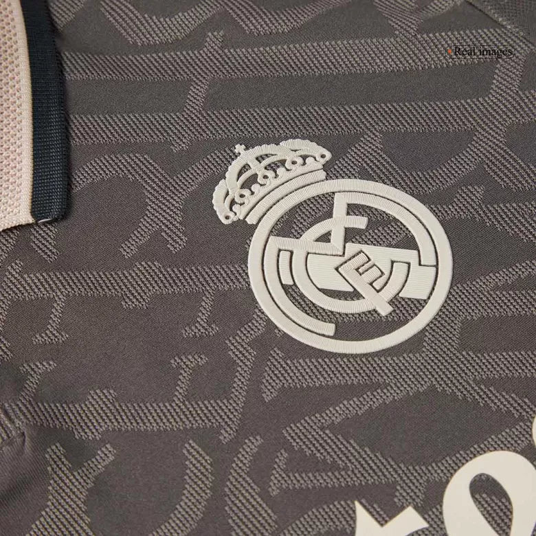 Camisola Real Madrid 2024-25 Alternativa Preta Versão Adepto (Entrega Imediata)
