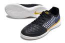 Chuteira Futsal Nike Lunar Gato IC - Preta, Azul e Dourada