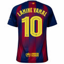 Camisola FC Barcelona 2025-26 Principal UCL Versão Adepto LAMINE YAMAL