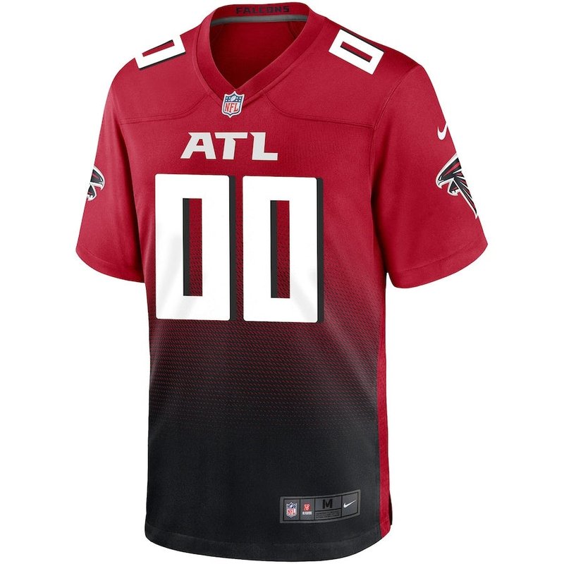 Camisola NFL Alternativa Personalizada - Atlanta Falcons - Vermelho