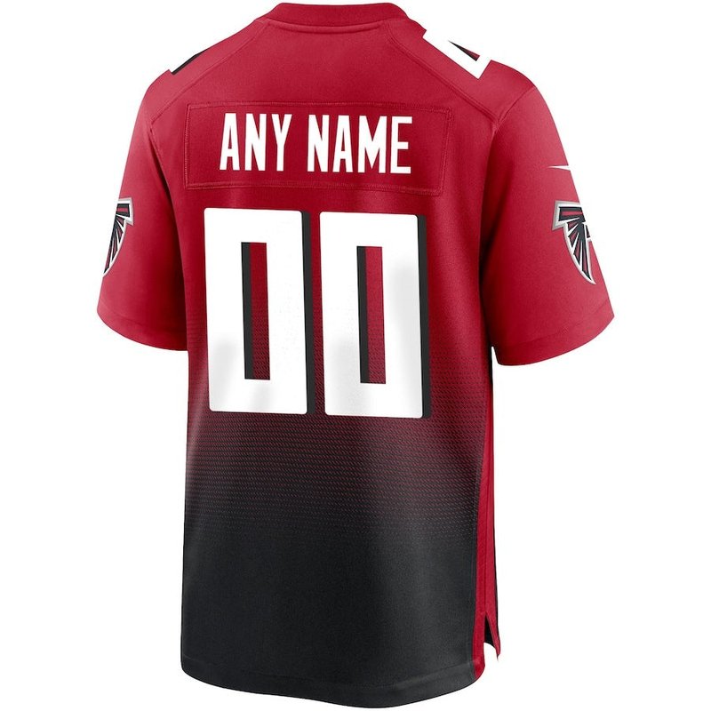 Camisola NFL Alternativa Personalizada - Atlanta Falcons - Vermelho